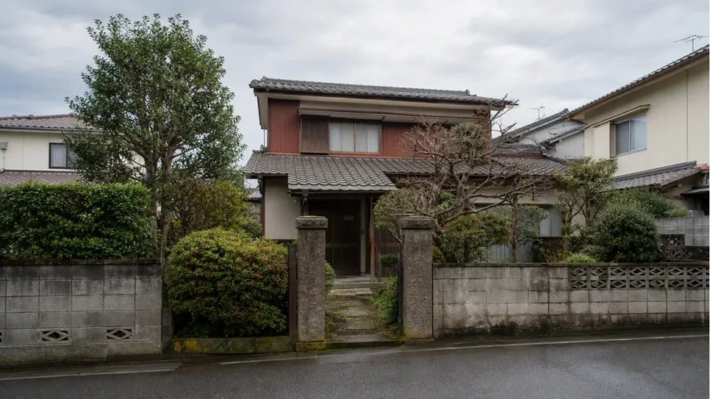 住宅の全体と敷地入口を写真で確認する相談のイメージ