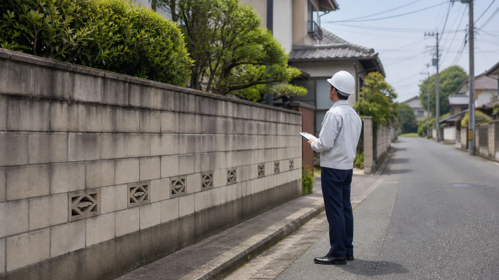 解体前に確認したい境界標・越境した枝・隣地側の構造物
